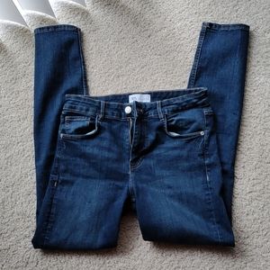 Zara join life blue skinny jeans